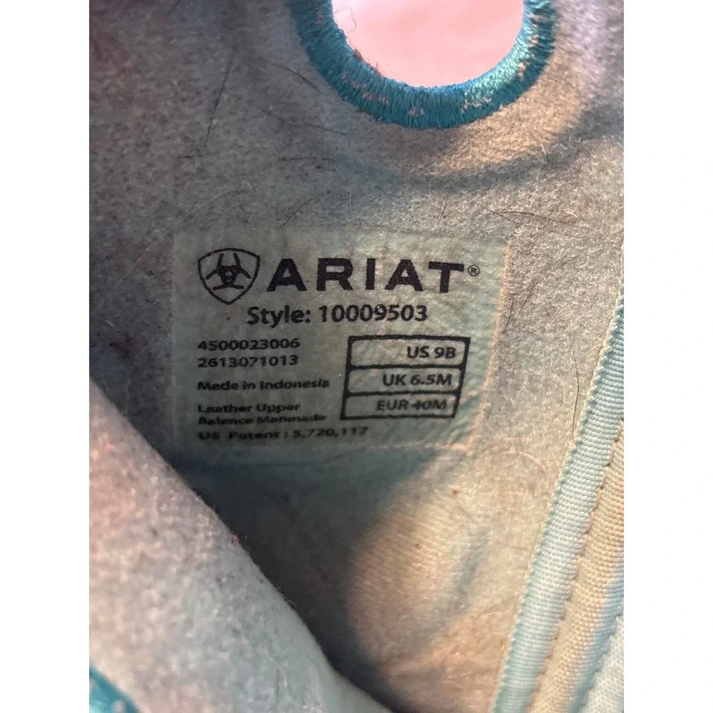 Ariat Fatbaby Western Boots Girls 1 Brown Camo Good True Timber Leather